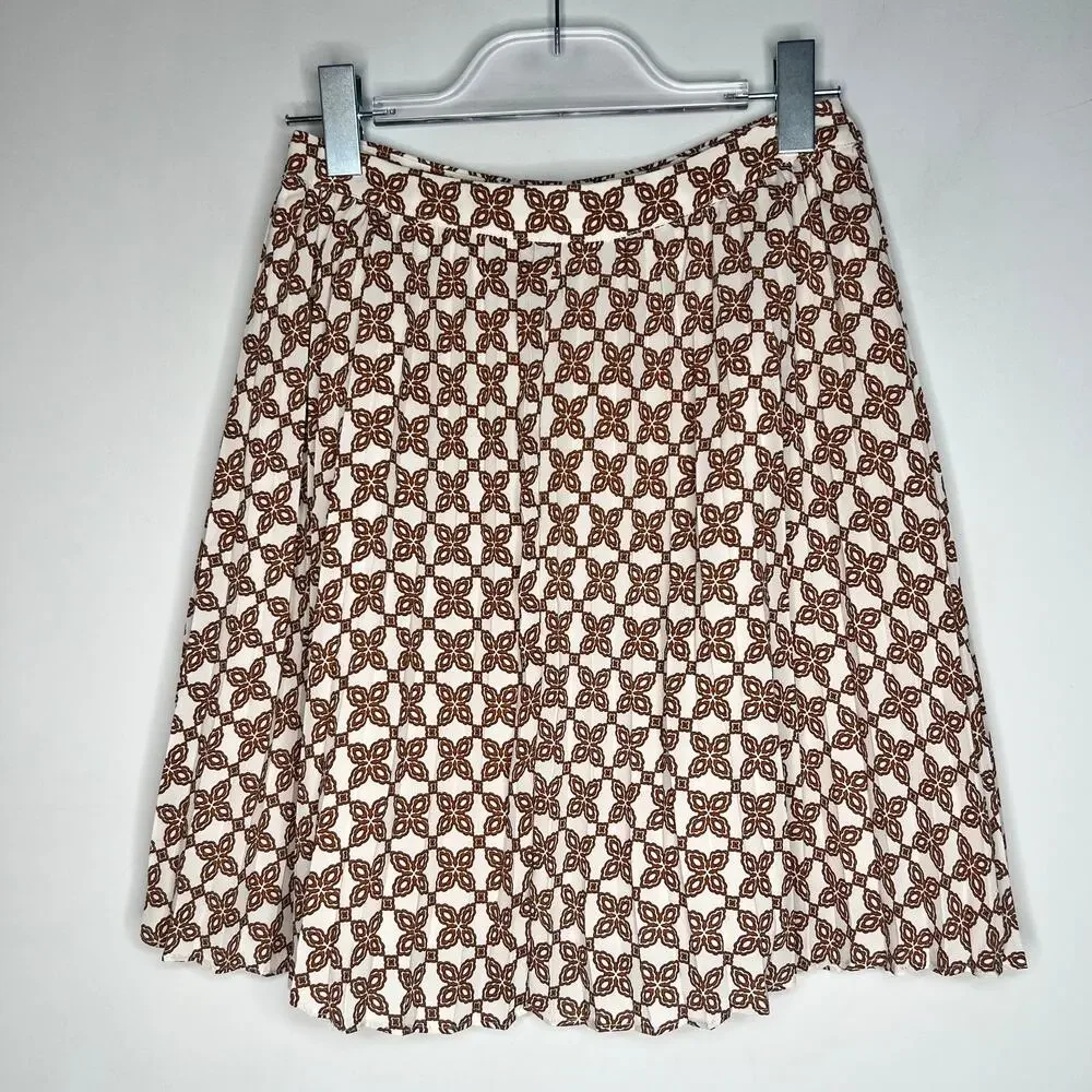 J. Crew Pleated Mini Skirt SIze 4